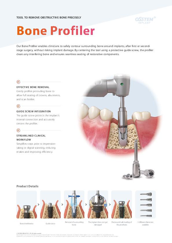 Flyer | Bone Profiler | English