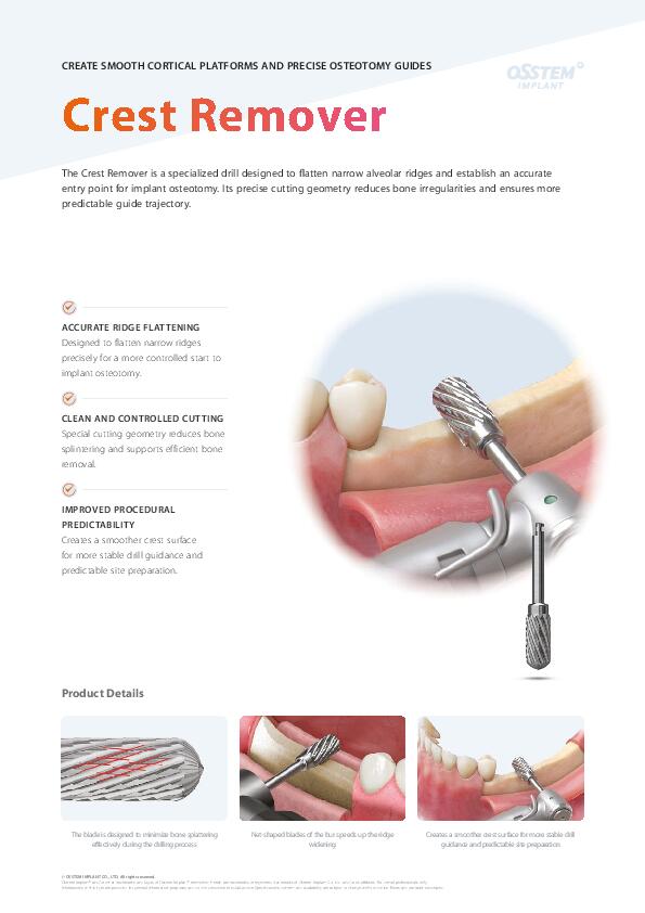 Flyer | Crest Remover | English