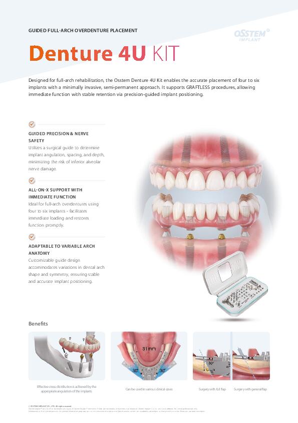 Flyer | Denture 4U Kit | English