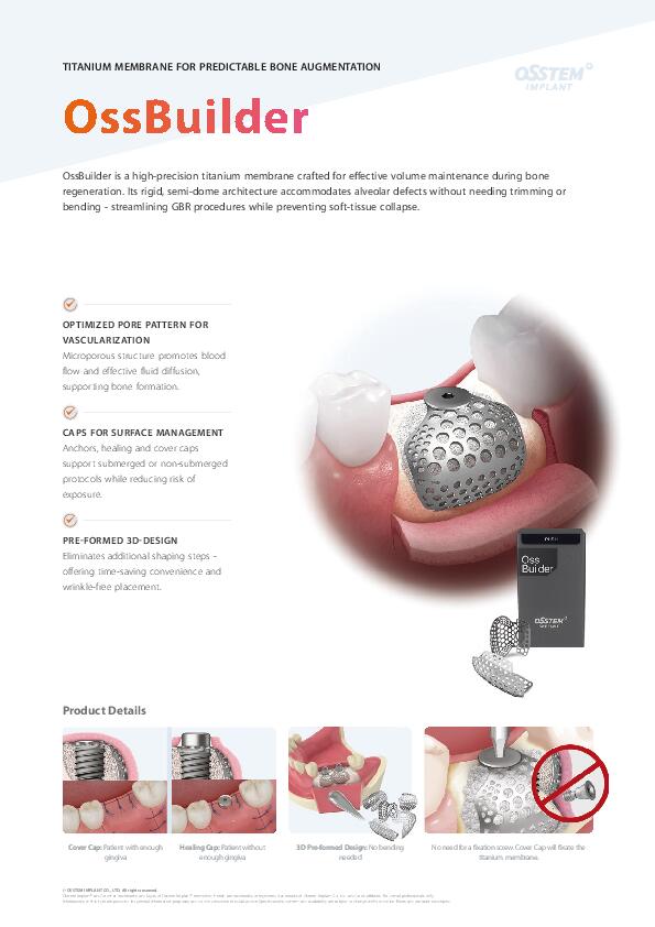 Flyer | OssBuilder | English
