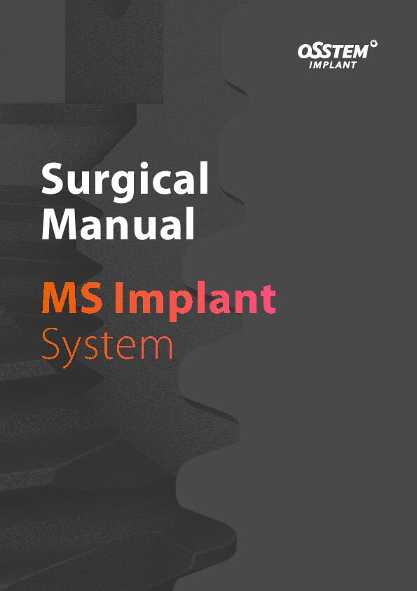 Surgical-Manual | MS Implant System | English