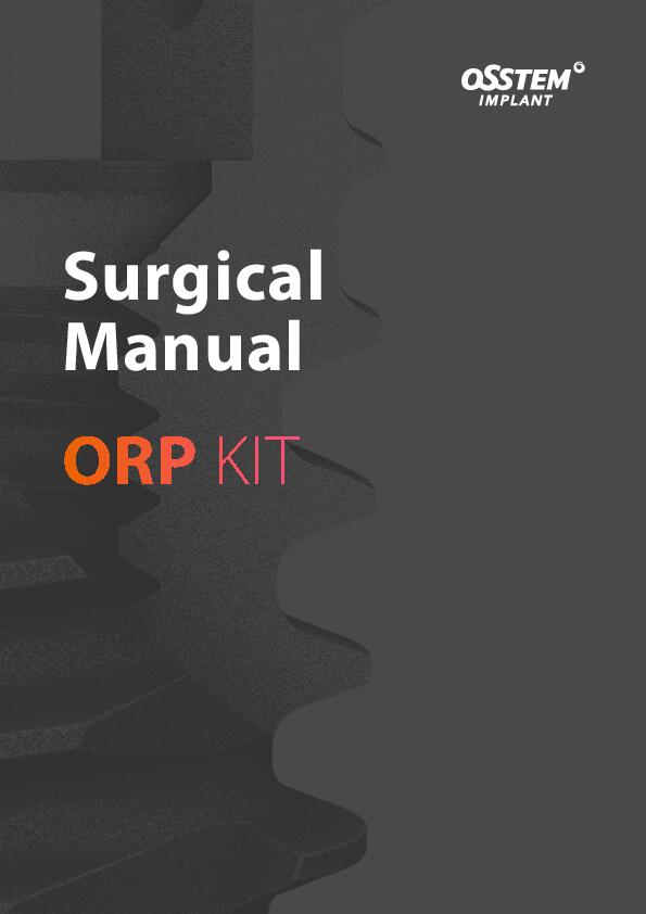 Surgical-Manual | ORP Kit | English